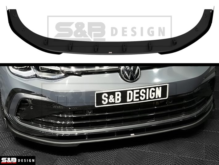 VW GOLF 8 GTI, R-LINE, LİFE / ÖN EK + ALT KANAT