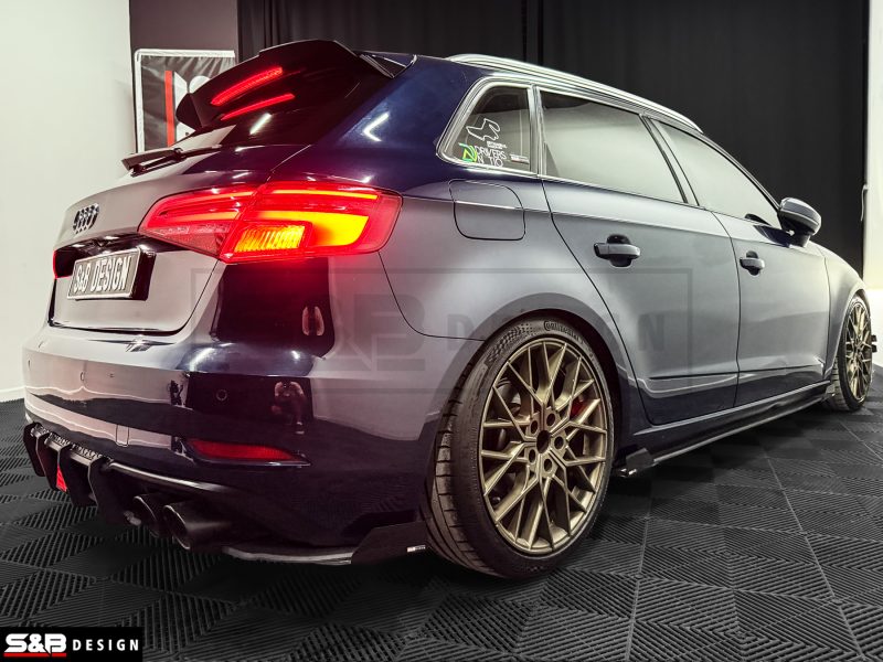 Audi A3 S3 RS3 Hatchback 8V / Spoiler - Görsel 5