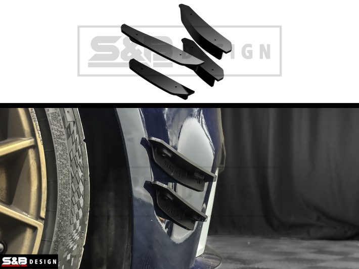 Audi A3 Hatchback 8V - Ön Kanatlar (Canards)